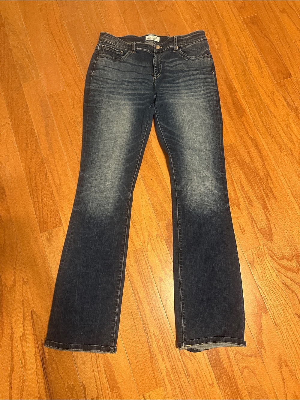 BKE Dark Blue Payton Flare Jeans